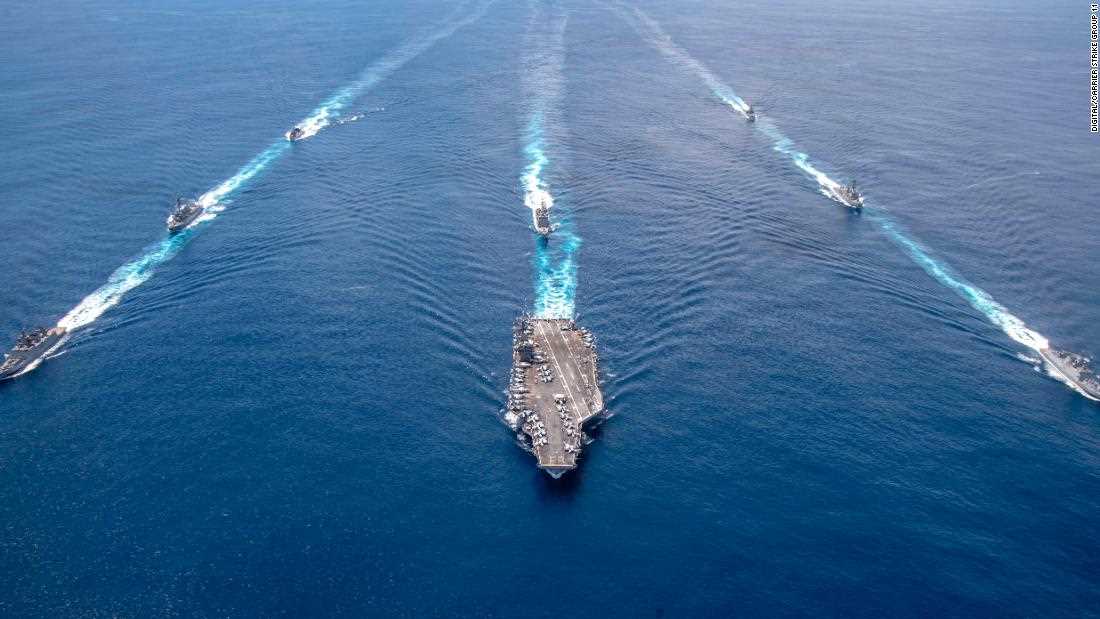 ईरान से खतरे को देखते हुए मध्य पूर्व में बना रहेगा अमेरिकी विमानवाहक पोत